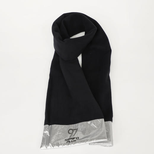 SANFO PLUS银色拼接Polartec暖绒围巾00100 商品图0