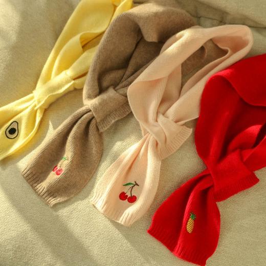 可爱甜萌儿童羊绒小围巾【现货】 商品图0