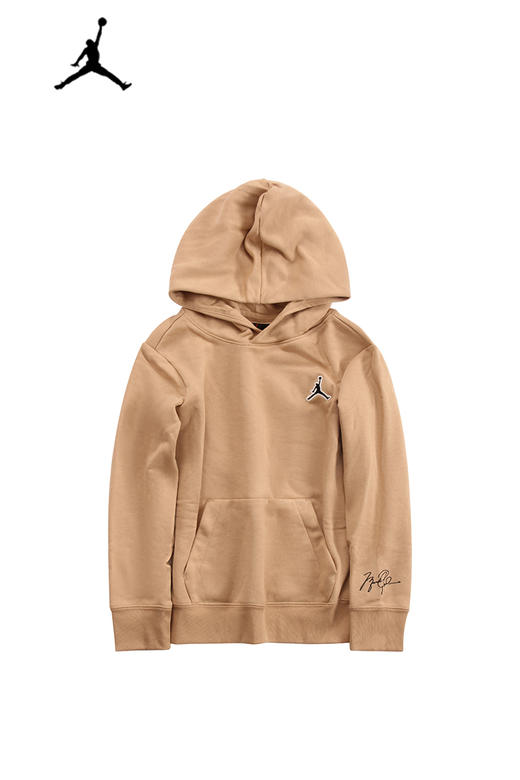 乔丹童衣男女儿童装正品秋毛圈百搭连帽卫衣帽衫 JD2142063 商品图5