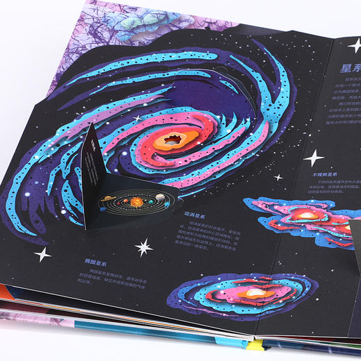 乐乐趣科普立体书 纸上的世界2册 地球+太空 商品图6
