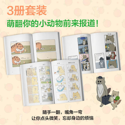 残念猫,藏狐先生,忍不住想打扰你(全3册) 商品图1