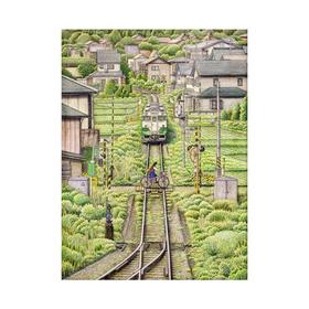 1200片 平面拼图 塑料拼图 H2317 松本忠-背影