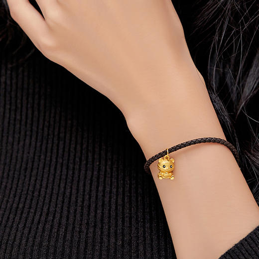 潮宏基爱乐虎系列虎小宝足金挂坠 商品图6