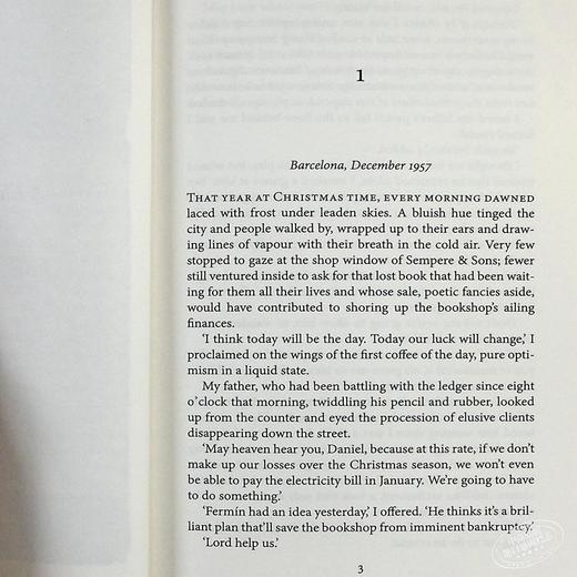 【中商原版】卡洛斯·鲁伊斯·萨丰:天堂囚徒（遗忘书之墓系列3）英文原版 The Prisoner of Heaven 西班牙文学小说 Carlos Ruiz Zafon 风之影四部曲之三 商品图4