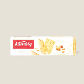 Kambly金宝丽盐味焦糖蝶脆饼干