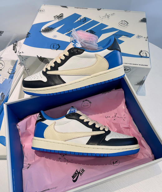 Jordan 1 Low乔1三方联名闪电倒勾板鞋110901 商品图2