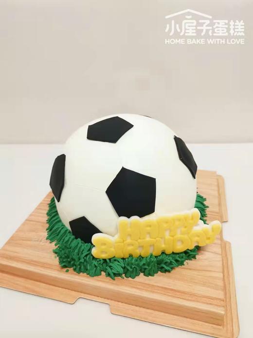 小屋子足球造型蛋糕 商品图1
