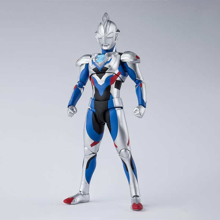 万代shf 泽塔奥特曼 初始形态 可动 手办模型