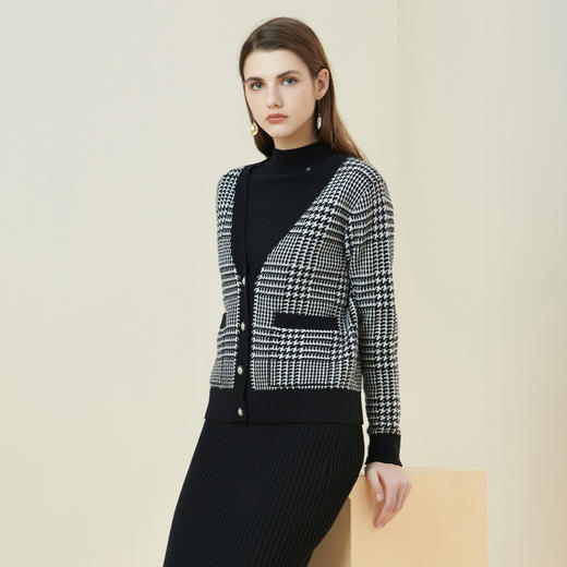 METTE羊绒世家21年秋冬新品女士半高领100%羊绒衫内搭保暖毛衣 商品图1