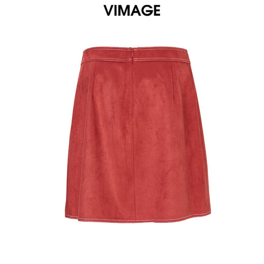 VIMAGE纬漫纪冬季新款时尚气质显瘦高腰包臀半身裙女V1606219 商品图1