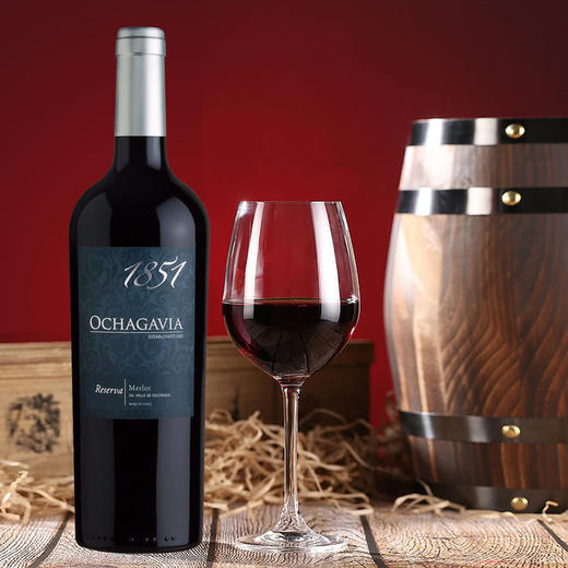 MM 山姆 1851 智利进口 珍藏梅洛红葡萄酒 750ml 商品图1