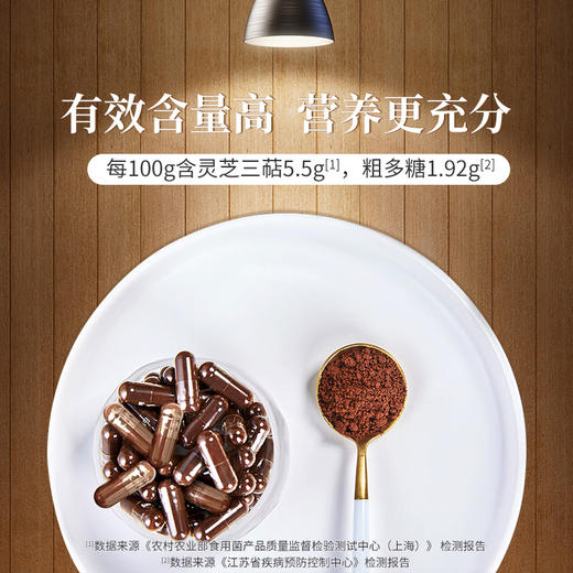 广誉远泓寿牌灵芝孢子粉胶囊 效期至2022年9月 商品图4