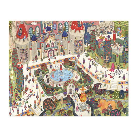 【折扣商品 不退不换】2000片 平面拼图 塑料拼图 H2358 尖角帽 - 象牙塔 商品图0