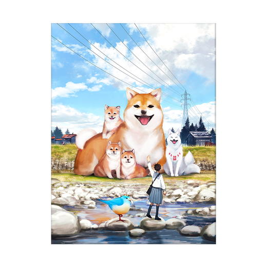 【折扣商品 不退不换】1200片 平面拼图 塑料拼图 H2307 もの久保- 散步日和 商品图0