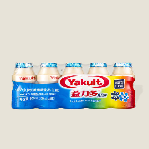 益力多牌乳酸菌乳饮品（低糖） 500ml 商品图0
