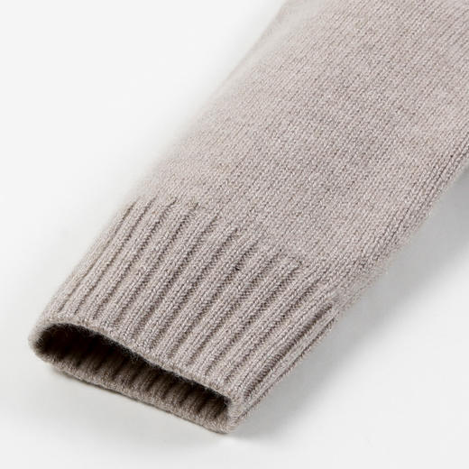 METTE羊绒世家21年秋冬女新品羊绒开衫时尚针织开衫夹棉保暖外套 商品图4