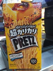 格力高黄油酱油中味饼干棒62克