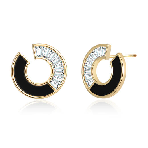 句号耳环 符号系列 商品图3