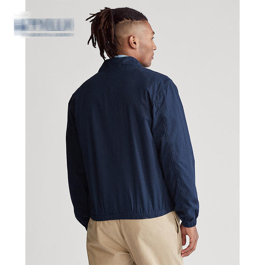 小马刺绣标 翻领 春秋季 薄款棉夹克外套 PT-1009 商品图3