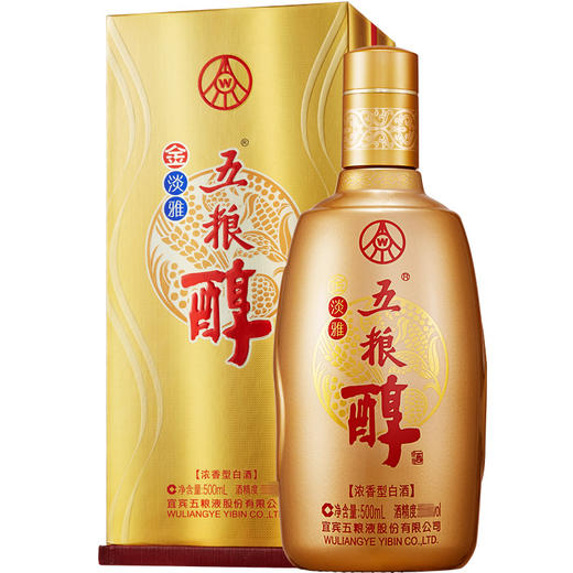 42度五粮醇金淡雅500ml×6 整箱装（2017年老酒） 商品图6
