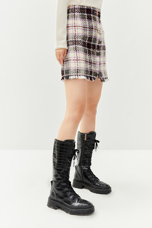 NEELLY纳俪半身Z中裙女秋冬裙小个子冬天新款时尚 商品图2