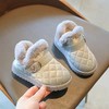 辛巴之星韩版儿童雪地靴亮面防水加厚保暖女童靴子女孩加绒棉童鞋 商品缩略图7
