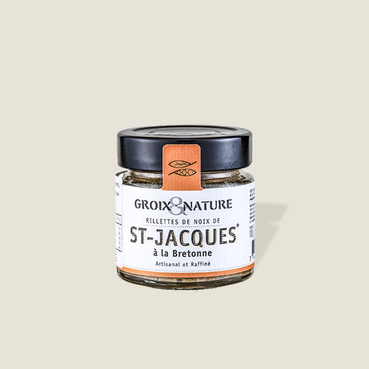 格鲁瓦布列塔尼风味扇贝肉酱 100g 商品图0