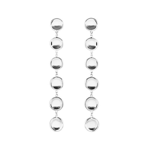 J.HARDYMENT | Small Thumbprints Chain Drop Earrings 70mm [耳环 3色可选] 商品图3