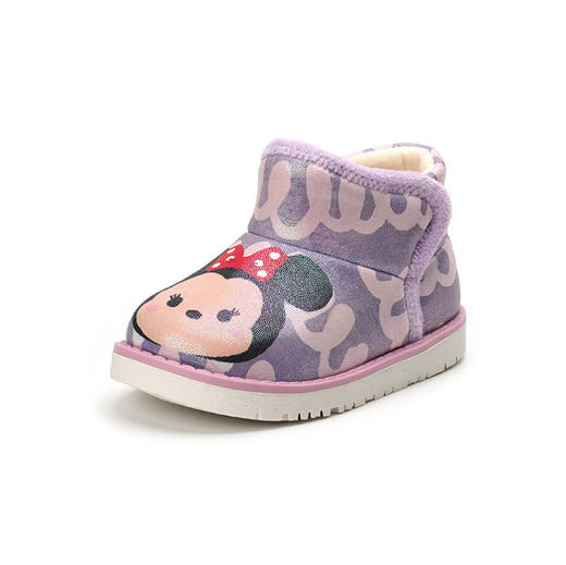 【萌宠驾到】迪士尼松松秋冬新款童棉鞋可爱保暖短靴棉鞋宝宝棉鞋儿童学步鞋 商品图4