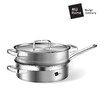 米技 银河系列 24CM西式煎锅带蒸格套装(MH-SS24-BC-TZ) 商品缩略图2