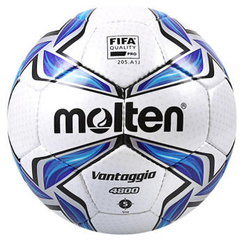 molten摩腾足球FIFA认证标准成人比赛5号足球F5V4800球感舒适乳胶内胆 F5V4800 FIFA公认球 商品图0