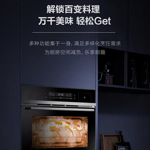 海尔（Haier）蒸烤炸一体机 H1SO46BGU1 商品图2