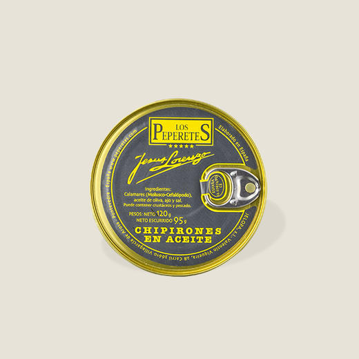 贝贝德斯油浸鱿鱼罐头 120g 商品图0