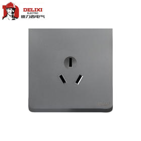 德力西 面板开关 CD883 灰 16A