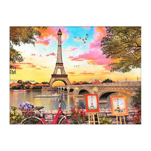 1200片 平面拼图 塑料拼图 H2200 Dominic Davison-日落巴黎 商品图0