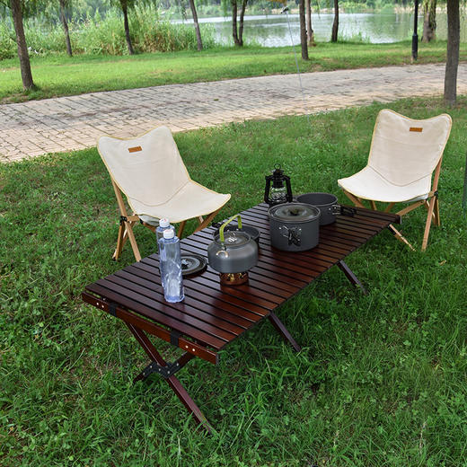 山韵实木蛋卷桌 商品图2