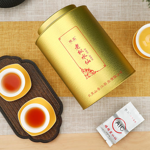 曦瓜 金罐系列 楼梯岩老枞水仙 罐装250g 商品图2