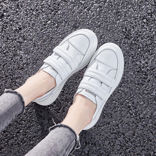 ZHR小白鞋女平底百搭休闲运动鞋韩版厚底板鞋 商品图6