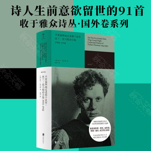 不要温顺地走进那个良宵：狄兰·托马斯诗合集1934-1952 商品图0