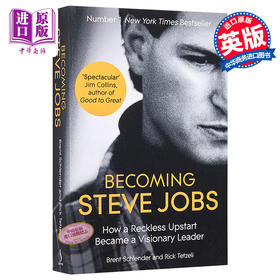 预售 【中商原版】成为乔布斯 英文原版 平装 Becoming Steve Jobs 史蒂夫传记