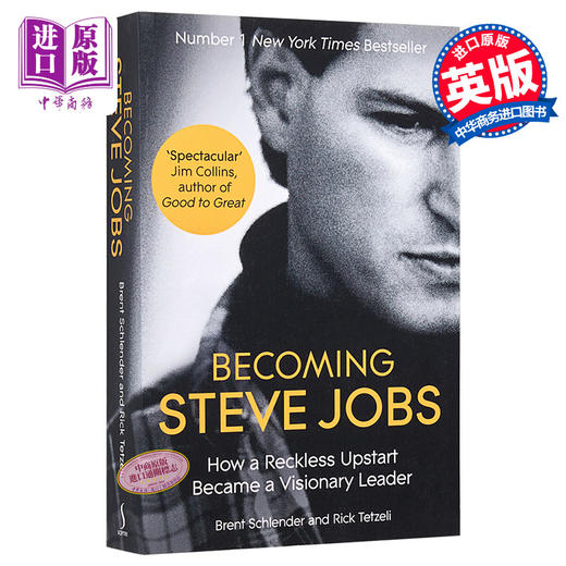 预售 【中商原版】成为乔布斯 英文原版 平装 Becoming Steve Jobs 史蒂夫传记 商品图0