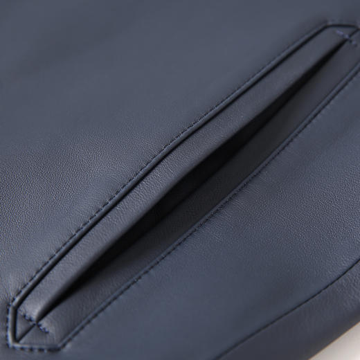 YvesFigarau伊夫·费嘉罗秋冬保暖绵羊皮革皮夹克923805 商品图6