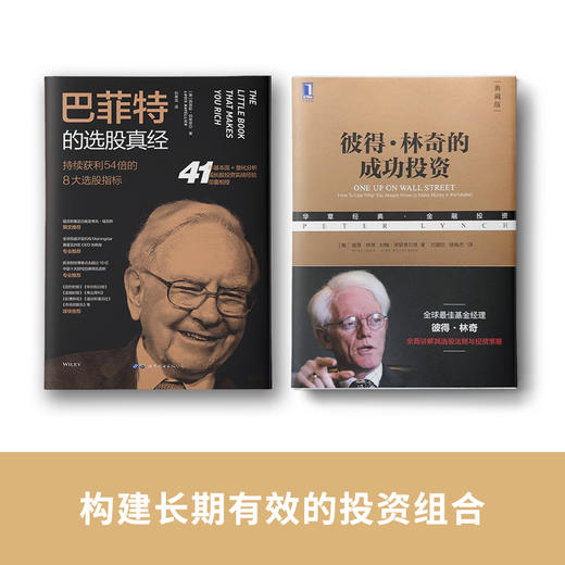 大师经典选股策略：彼得·林奇的成功投资+巴菲特的选股真经（套装2册） 商品图0