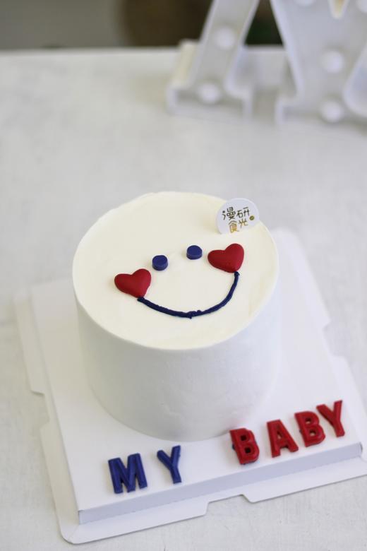 【生日蛋糕】手绘笑脸款 商品图0
