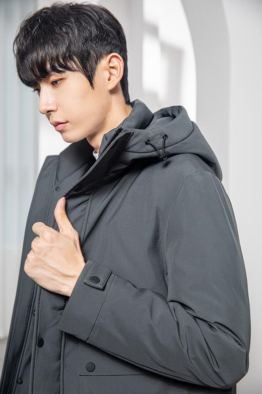 callisto两色可选白鹅绒聚酯纤维羽绒服  FQFED110C 商品图3