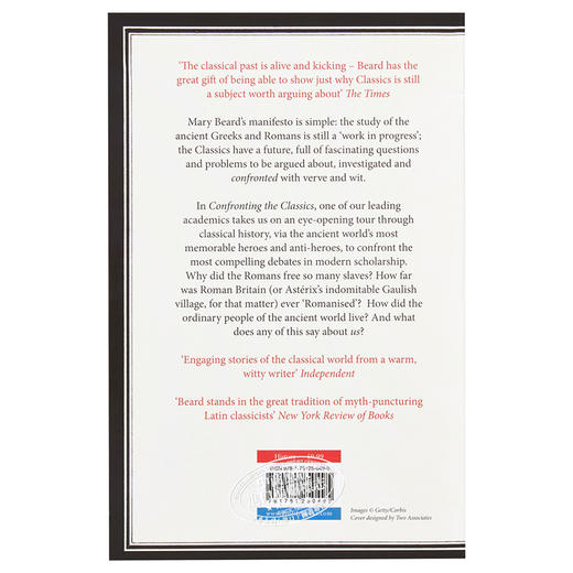 预售 【中商原版】直面经典 传统 冒险和创新 英文原版 Confronting the Classics Mary Beard 欧洲史 商品图1