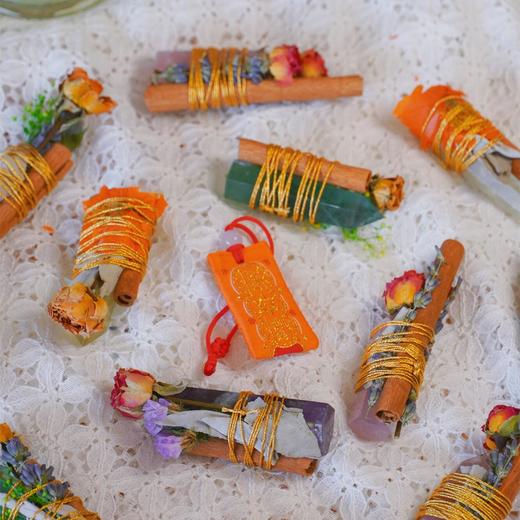 纯手工花植水晶棒 商品图1