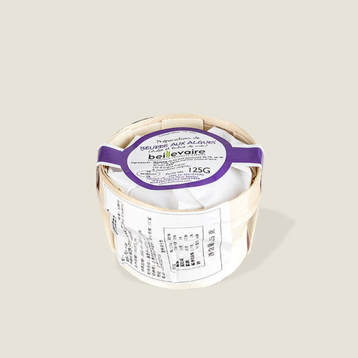 贝利维拉海藻黄油（木盒装） 125g 商品图1