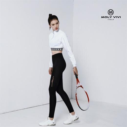 【蓄热保暖】MOLYVIVI火山裤HL3纤腰瘦体柔韧高弹助力舒展提臀美体高弹丝网印花发热更保暖 商品图1