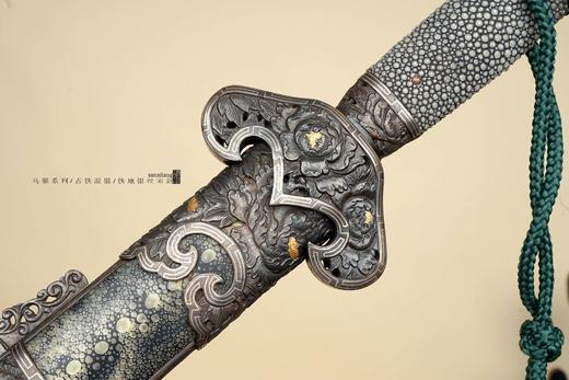 三希堂 乌骓系列 古铁混锻错金宋剑 未开刃 商品图2